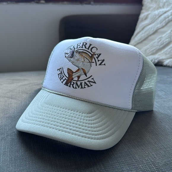 Vintage American Fisherman Snapback / 90s / Trucker Style - Picture 2 of 6
